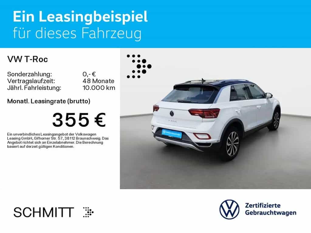 Volkswagen T-Roc 1.5 TSI DSG STYLE*LED*AHK*KAMERA*PDC*SHZ*N 03/2023-photo-2