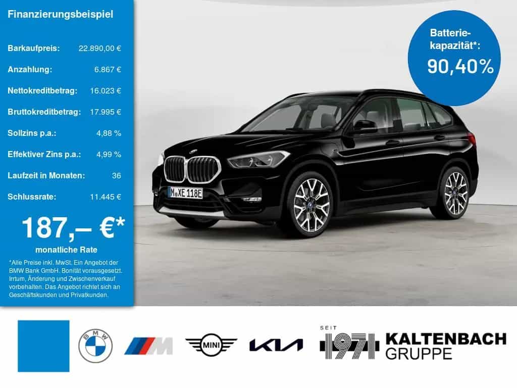 BMW X1 xDrive25e Advantage LED HUD AHK NAVI KAMERA 02/2022-photo-0