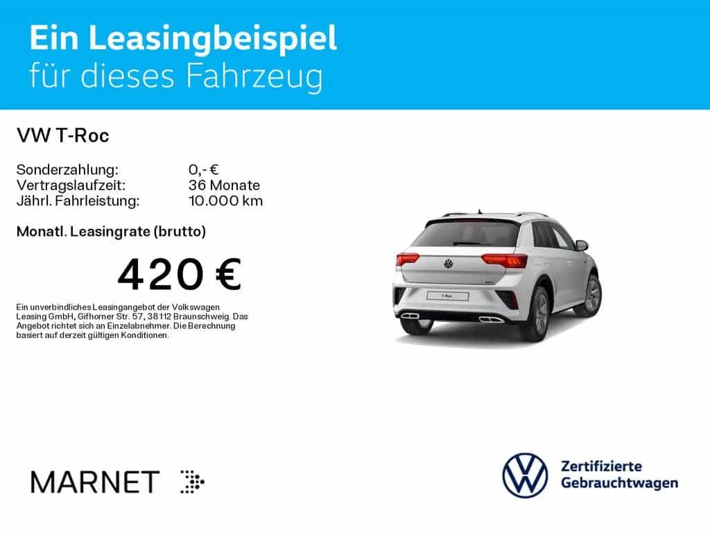 Volkswagen T-Roc 2.0 TSI R-Line 4Motion DSG *Navi*Pano*IQ-D 04/2022-photo-2