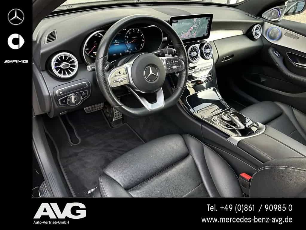 Mercedes-Benz C 300 d T AMG Night AHK Burmester DigDisplay LED 02/2020-photo-10
