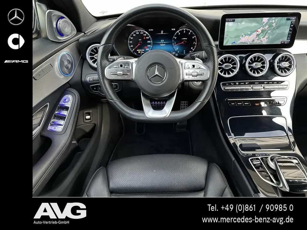 Mercedes-Benz C 300 d T AMG Night AHK Burmester DigDisplay LED 02/2020-photo-13