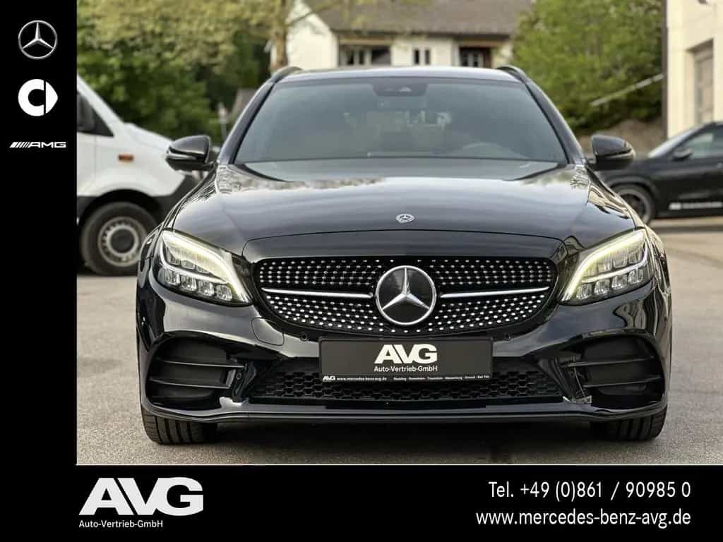 Mercedes-Benz C 300 d T AMG Night AHK Burmester DigDisplay LED 02/2020-photo-4