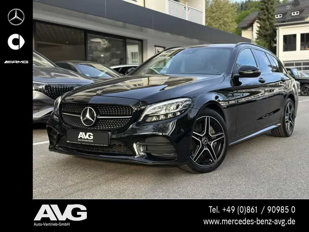 Mercedes-Benz C 300 d T AMG Night AHK Burmester DigDisplay LED 02/2020-photo-6
