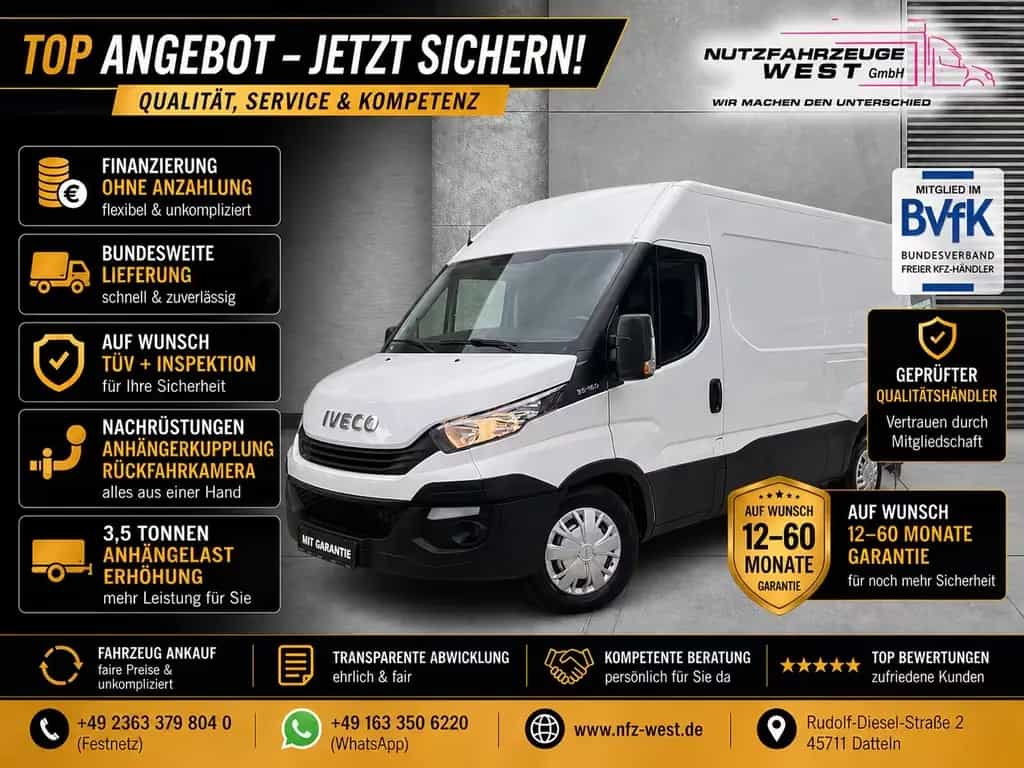 Iveco Other Daily 35-160 Hoch+Lang*L2-H2*Garantie* 04/2019-photo-0