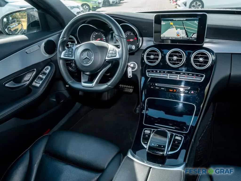 Mercedes-Benz C 250 T AMG Line LED*Rear View*Shzg.*Pano*elektr 07/2017-photo-3