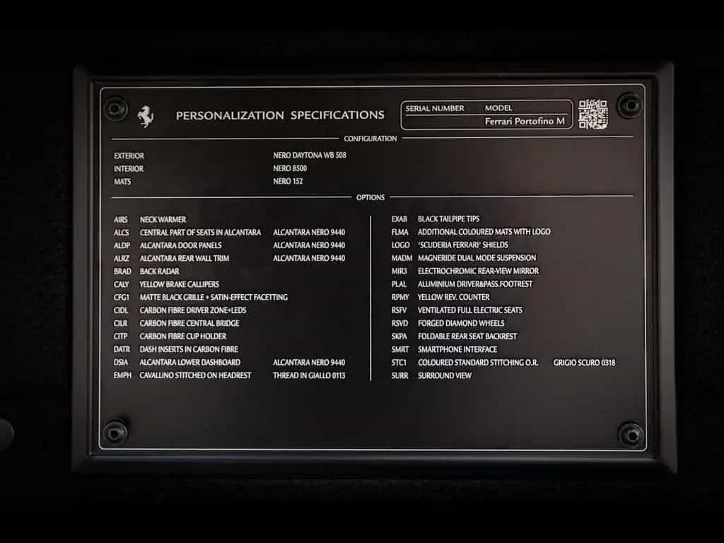 Ferrari Portofino M°PPF°CARBON°360°VENTILATED SEATS 07/2022-photo-15