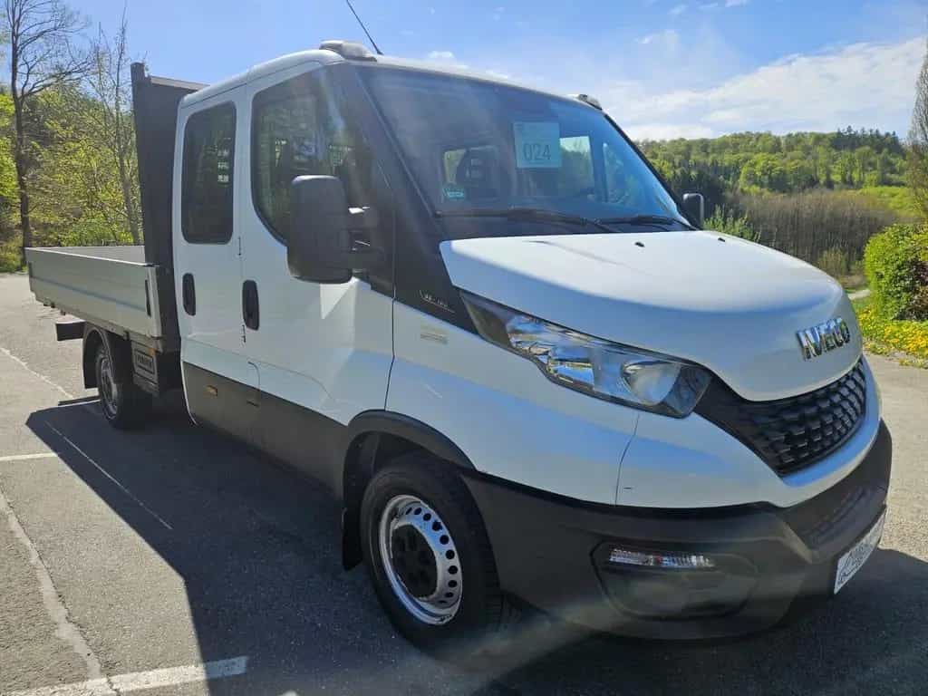 Iveco Daily Doka Pritsche Maxi AHK 3,5t Tempomat Klima 04/2021-photo-2
