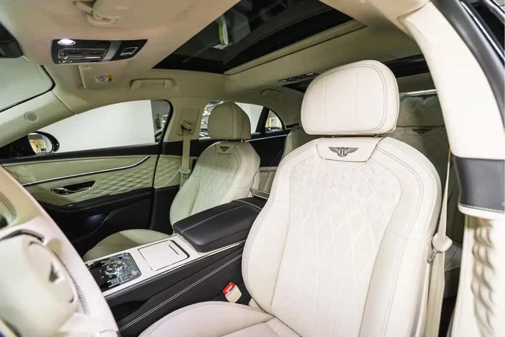 Bentley Flying Spur V8 Azure |Piano Linen Veneer|Rotatin 06/2024-photo-11