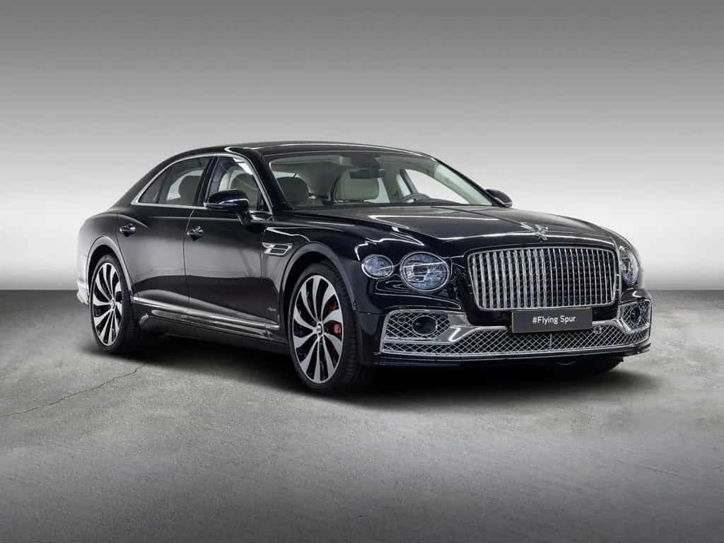 Bentley Flying Spur V8 Azure |Piano Linen Veneer|Rotatin 06/2024-photo-1