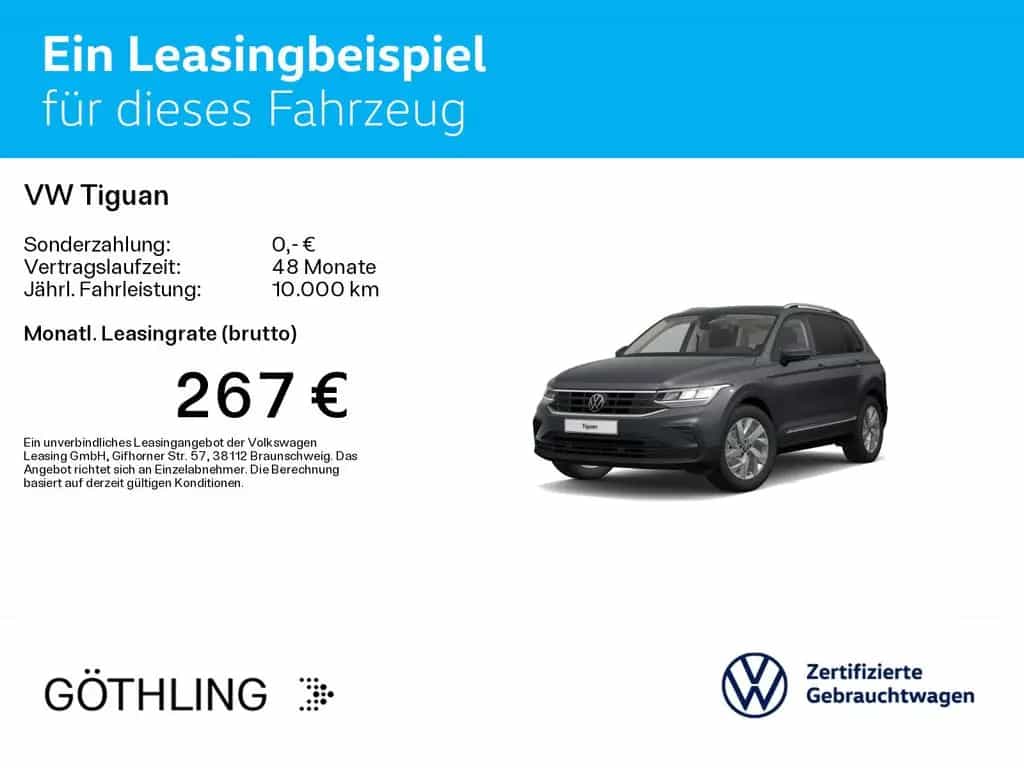 Volkswagen Tiguan Active 1.5 TSI 6-Gang*Navi*SHZ*Kam*ACC*LW 12/2022-photo-1