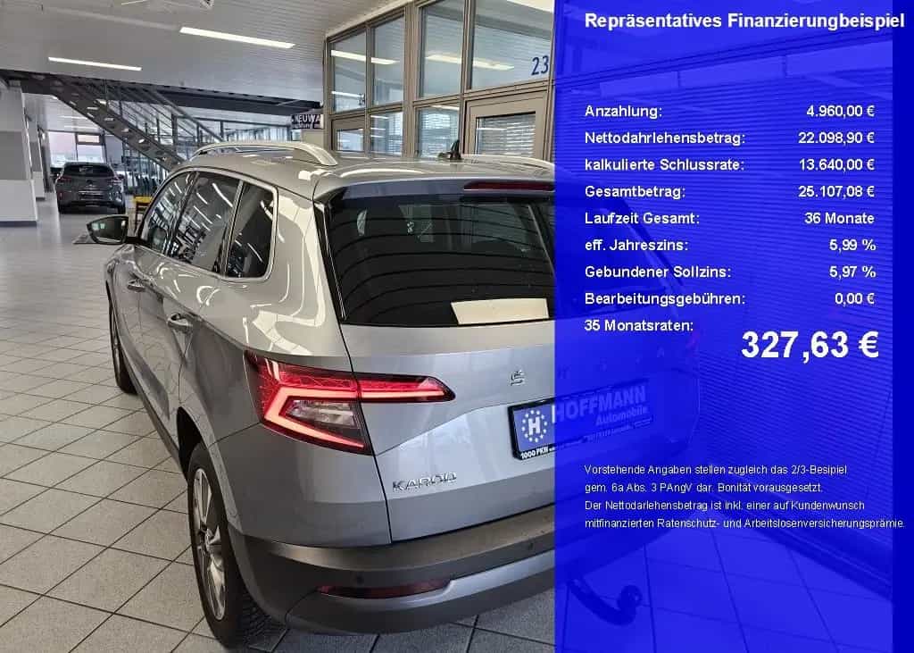 Skoda Karoq Clever AHK,Navi,App-Connect,Sitzheizung 05/2022-photo-4