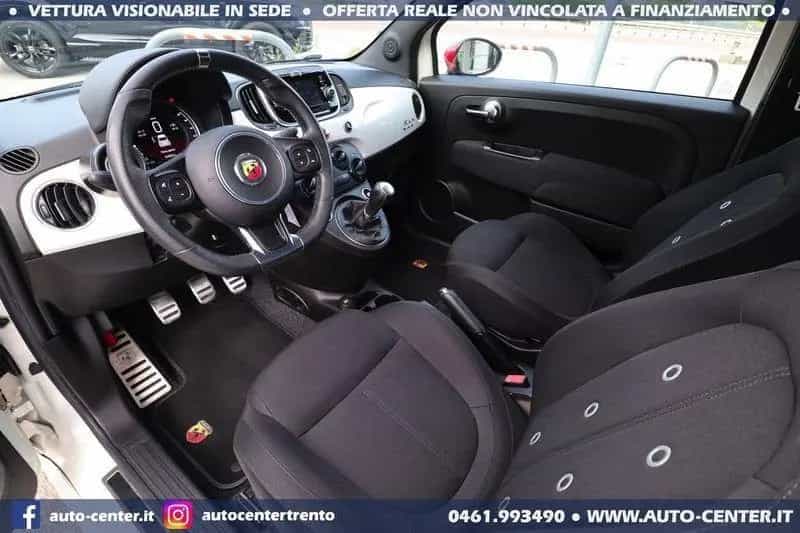 Abarth 595 1.4 T-Jet 145CV BIANCO PERLA 10/2018-photo-10