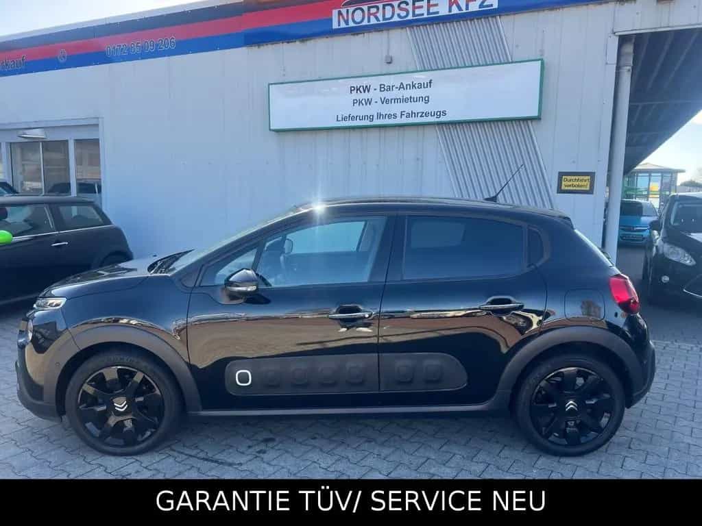 Citroën C3 Shine Cam Spur Ass. Panorama MFL Navi Tempoma 03/2019-photo-1