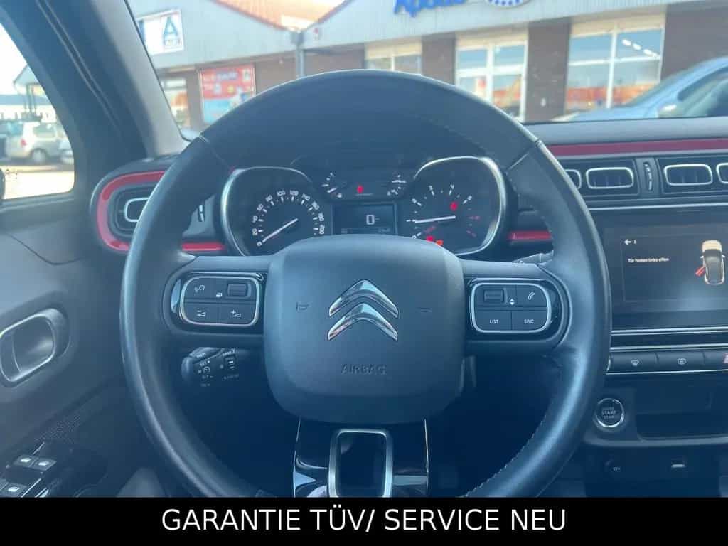 Citroën C3 Shine Cam Spur Ass. Panorama MFL Navi Tempoma 03/2019-photo-31