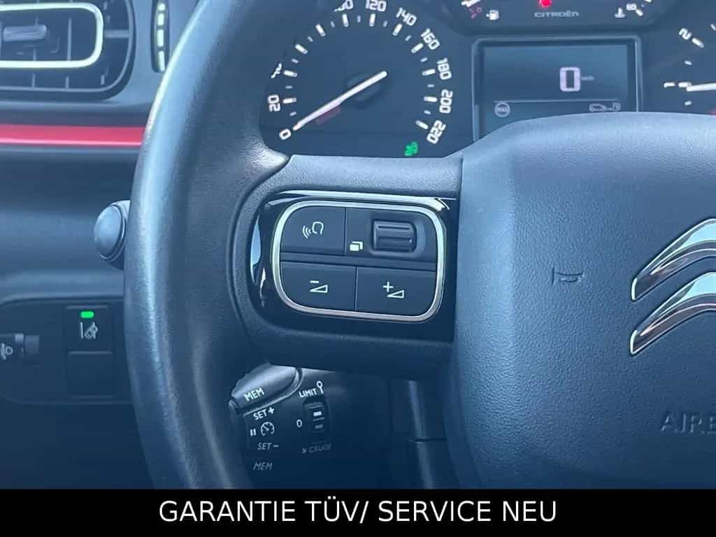 Citroën C3 Shine Cam Spur Ass. Panorama MFL Navi Tempoma 03/2019-photo-32