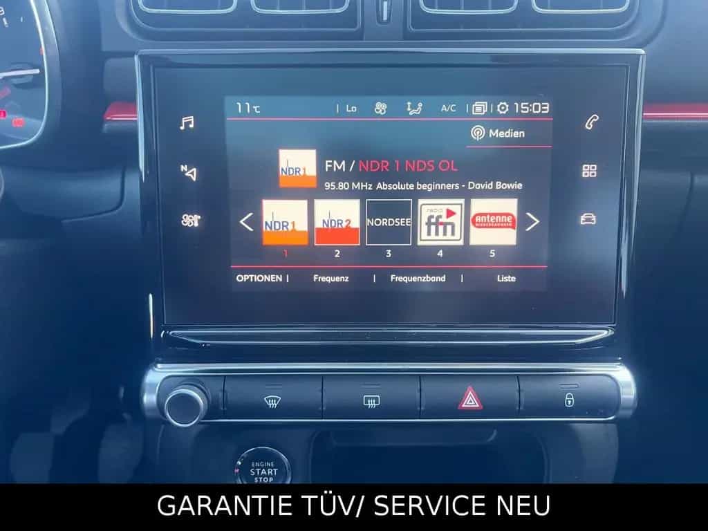 Citroën C3 Shine Cam Spur Ass. Panorama MFL Navi Tempoma 03/2019-photo-35