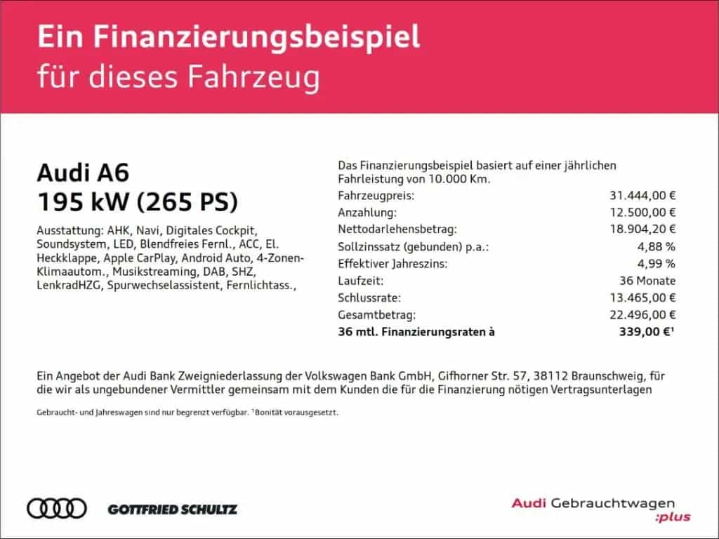 Audi A6 AVANT 45 TFSI QUATTRO S-LINE ACC AHK KAMERA K 03/2023-photo-1