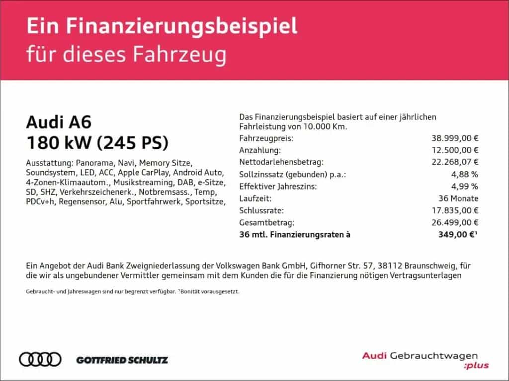 Audi A6 Avant 45 TDI QUATTRO ACC PANO MATRIX INTERFAC 04/2023-photo-1