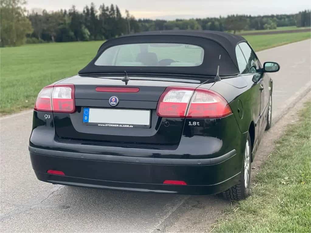 Saab 9-3 1.8t Vector Cabriolet 06/2007-photo-3
