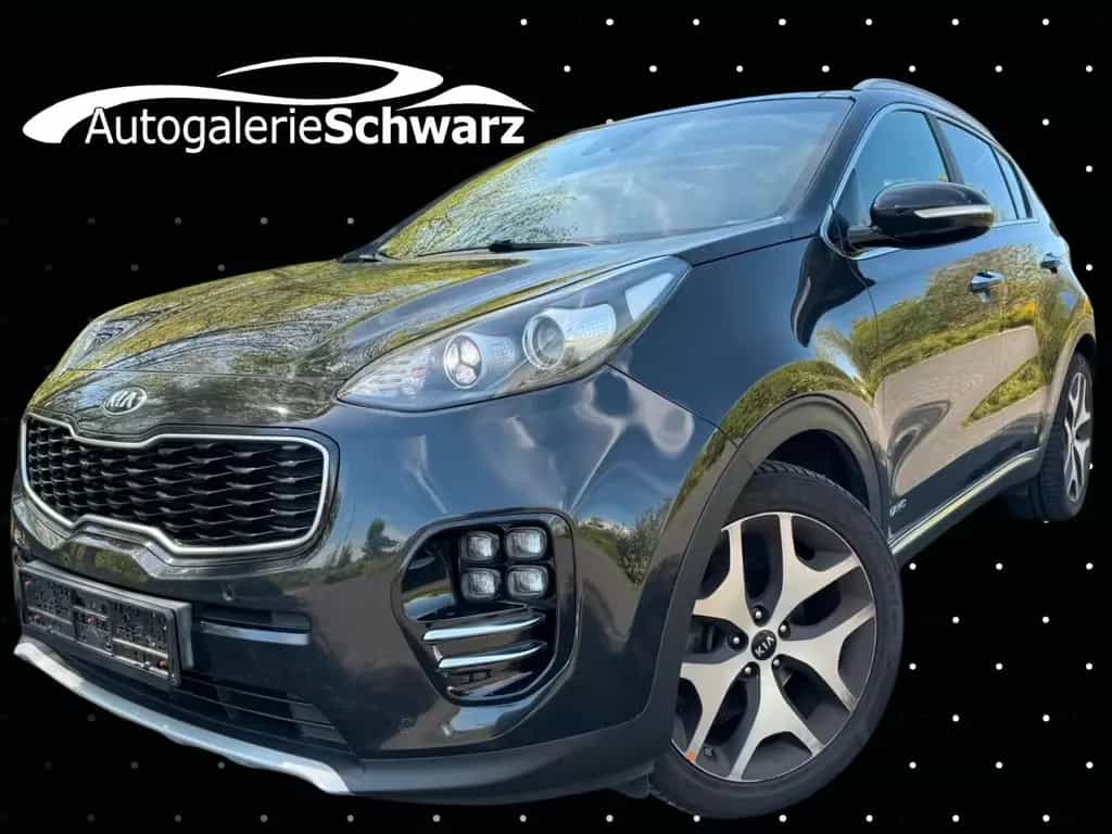 Kia Sportage 4WD GT-LINE LED NAV+KAM LEDER AHK PANO 02/2018-photo-0