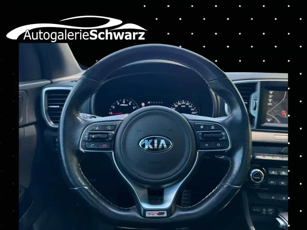 Kia Sportage 4WD GT-LINE LED NAV+KAM LEDER AHK PANO 02/2018-photo-11