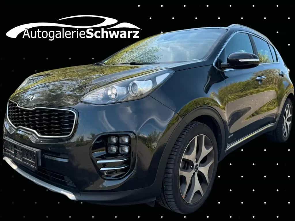 Kia Sportage 4WD GT-LINE LED NAV+KAM LEDER AHK PANO 02/2018-photo-3