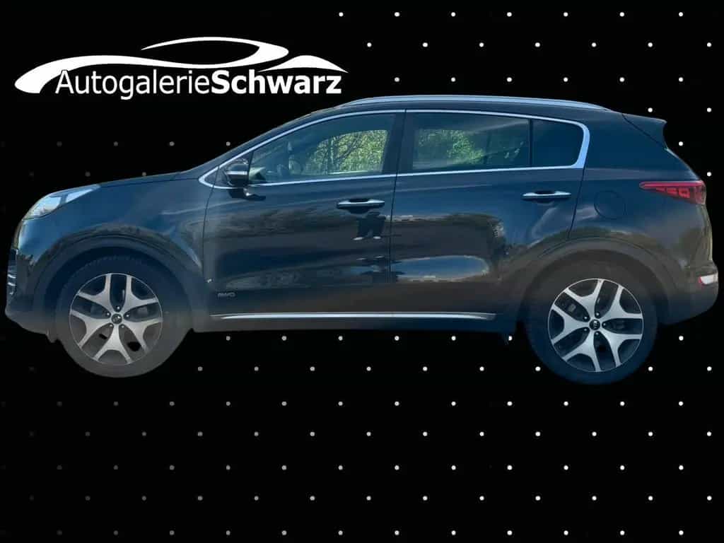 Kia Sportage 4WD GT-LINE LED NAV+KAM LEDER AHK PANO 02/2018-photo-9