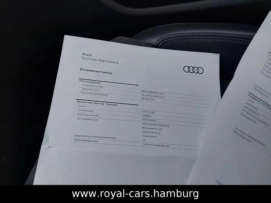 Audi Q3 sport quattro NAVI*KLIMA*PDC*SHZ*LEDER*XENON 07/2018-photo-40