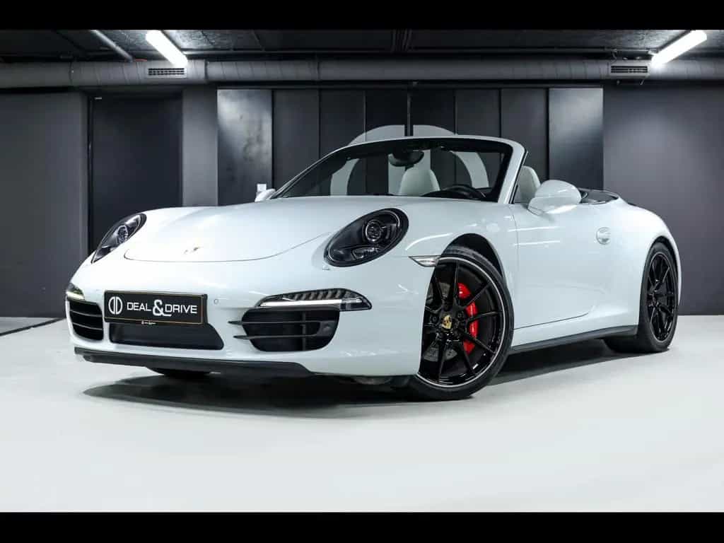 Porsche 911 991.1 CARRERA 4S CABRIOLET PDK°18W°ABGAS 02/2014-photo-0