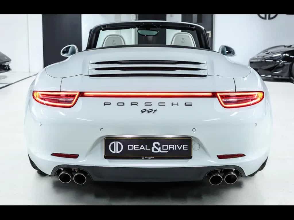Porsche 911 991.1 CARRERA 4S CABRIOLET PDK°18W°ABGAS 02/2014-photo-3