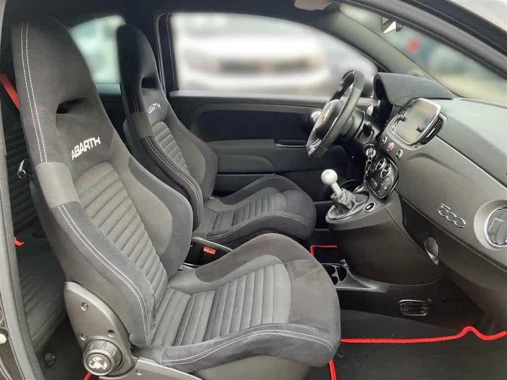 Abarth 595 Competizione 1.4 T Sabelt rote Gurte Navi Kl 11/2020-photo-15