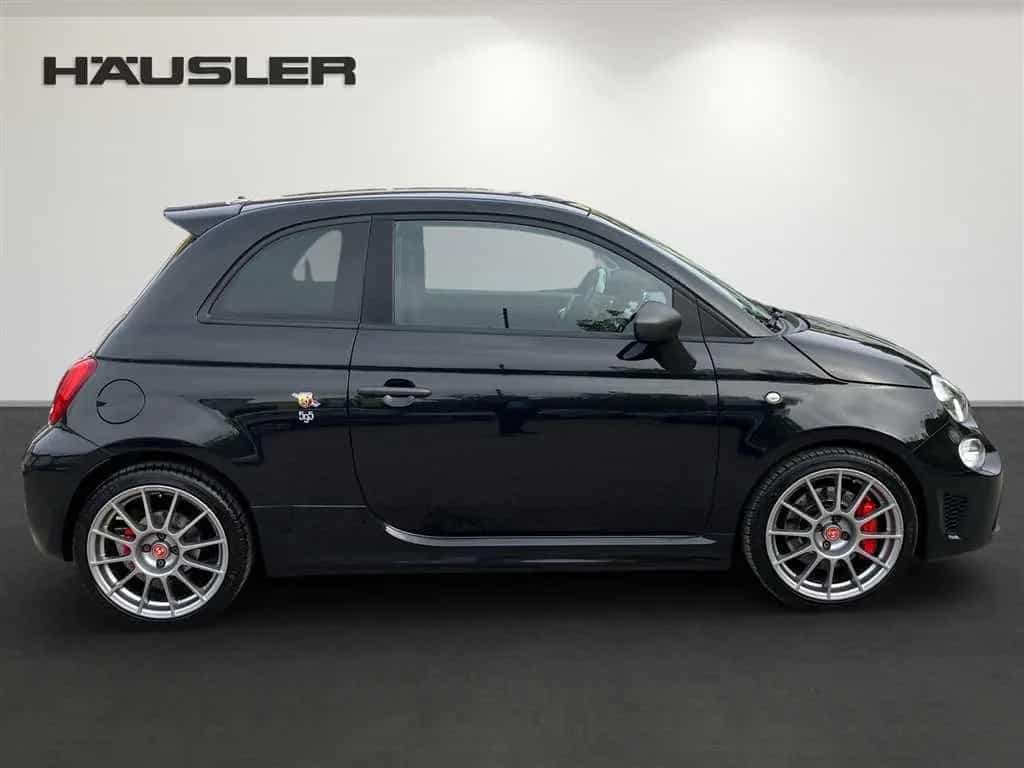Abarth 595 Competizione 1.4 T Sabelt rote Gurte Navi Kl 11/2020-photo-2