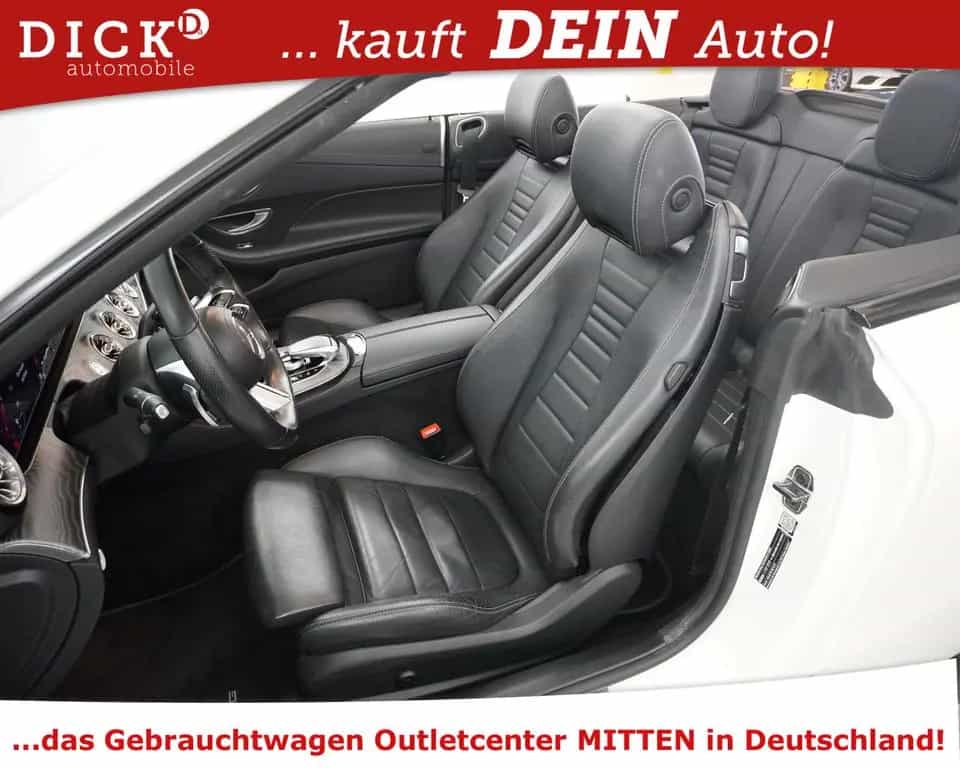 Mercedes-Benz E-Class Cabrio 4M 2X AMG Line MEMO+360+BURMES+WIDES 04/2021-photo-17