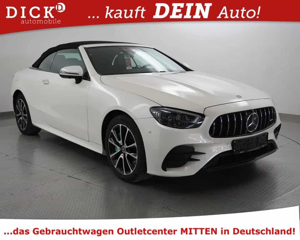 Mercedes-Benz E-Class Cabrio 4M 2X AMG Line MEMO+360+BURMES+WIDES 04/2021-photo-5
