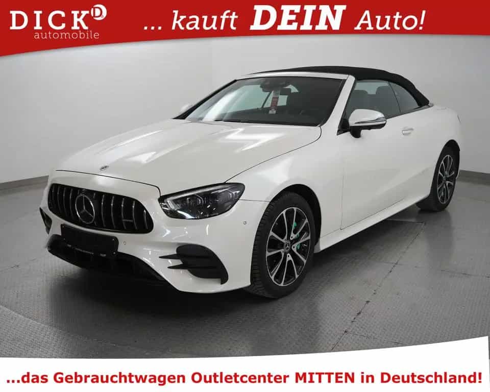 Mercedes-Benz E-Class Cabrio 4M 2X AMG Line MEMO+360+BURMES+WIDES 04/2021-photo-7