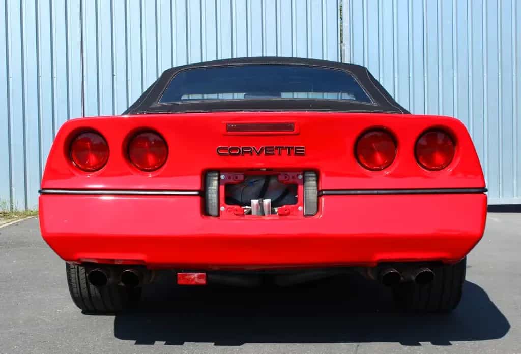 Corvette C4 Cabrio mit braunem Leder / H-Kennzeichen 06/1990-photo-4