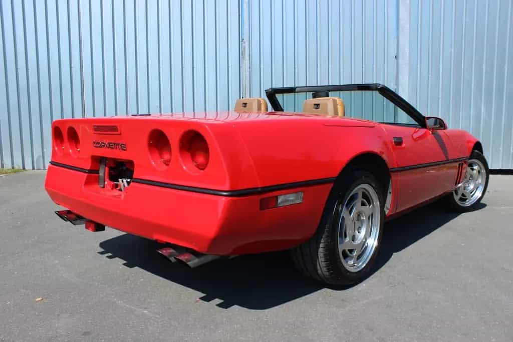 Corvette C4 Cabrio mit braunem Leder / H-Kennzeichen 06/1990-photo-5