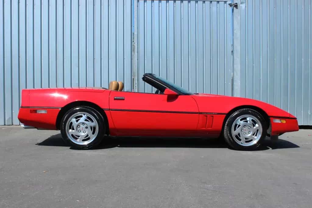Corvette C4 Cabrio mit braunem Leder / H-Kennzeichen 06/1990-photo-6