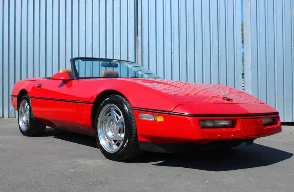Corvette C4 Cabrio mit braunem Leder / H-Kennzeichen 06/1990-photo-7