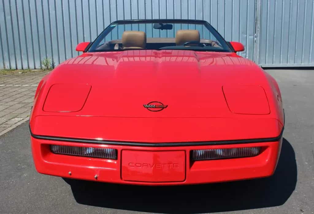 Corvette C4 Cabrio mit braunem Leder / H-Kennzeichen 06/1990-photo-8