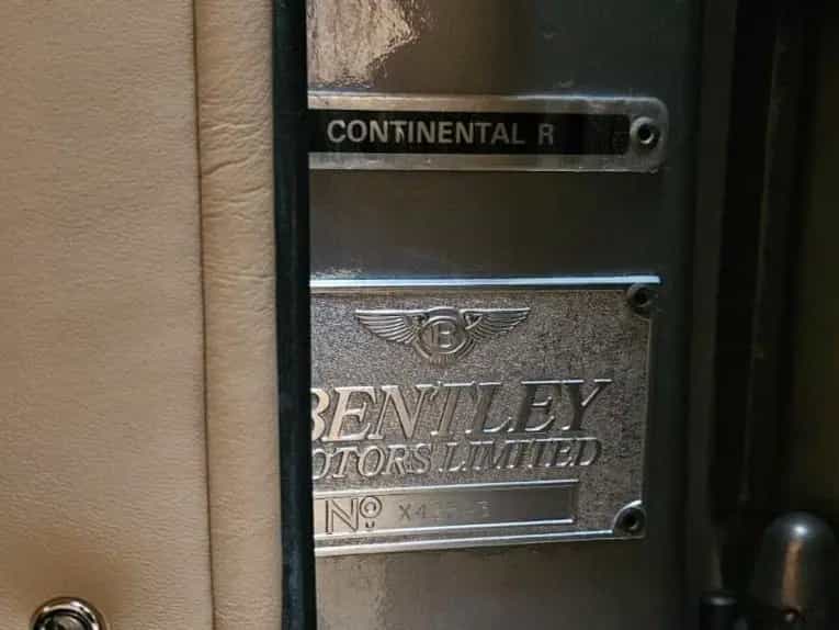 Bentley Continental R Coupe Mulliner Park Ward 12/1992-photo-24