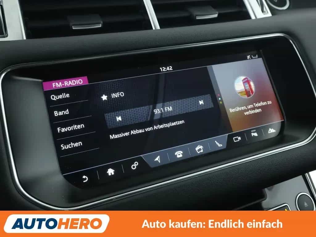 Land Rover Range Rover Rover Sport 3.0 TD V6 HSE Aut.*NAVI*TEMPO 03/2017-photo-20