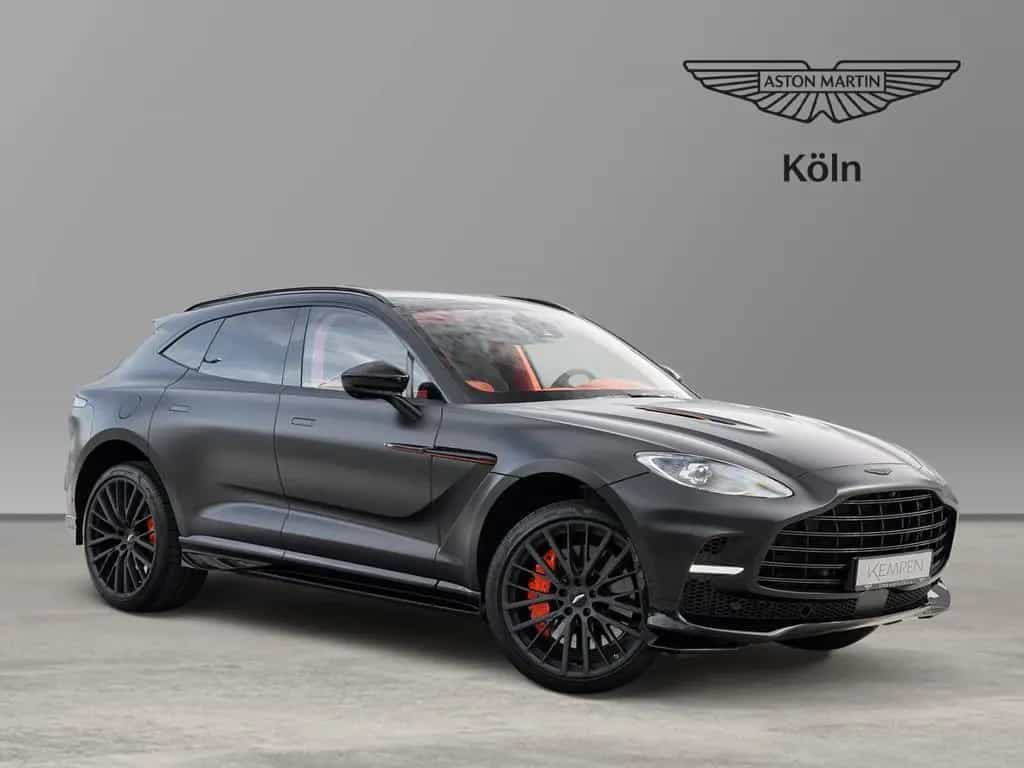 Aston Martin DBX 707 Satin Onyx Black Californian Poppy 06/2023-photo-0