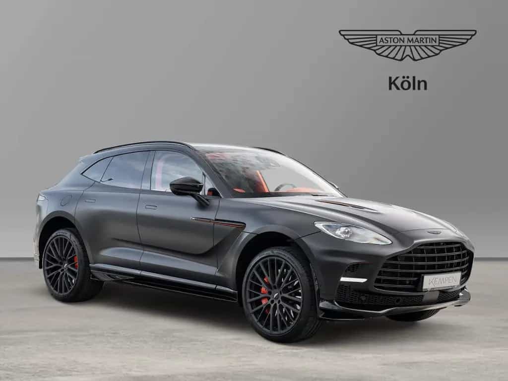 Aston Martin DBX 707 Satin Onyx Black Californian Poppy 06/2023-photo-1