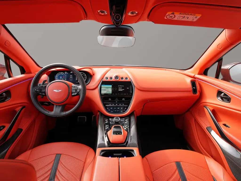 Aston Martin DBX 707 Satin Onyx Black Californian Poppy 06/2023-photo-34