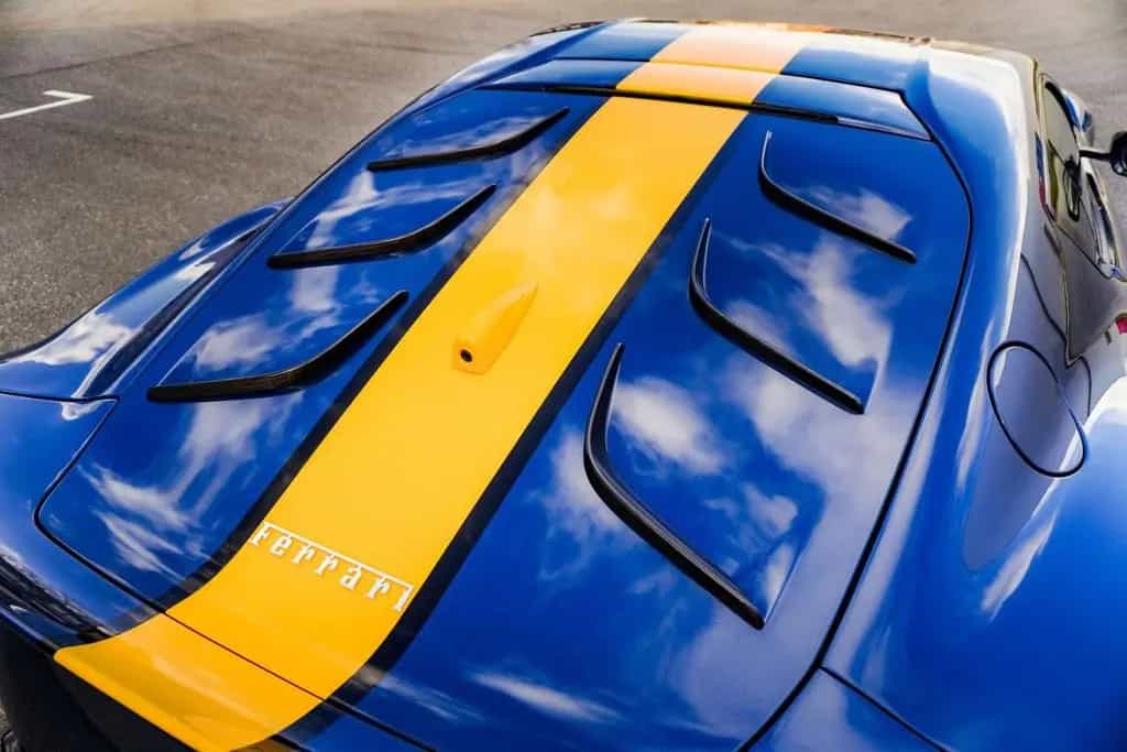 Ferrari 812 Competizione - Blu Tour de France - 1 of 999 03/2023-photo-37