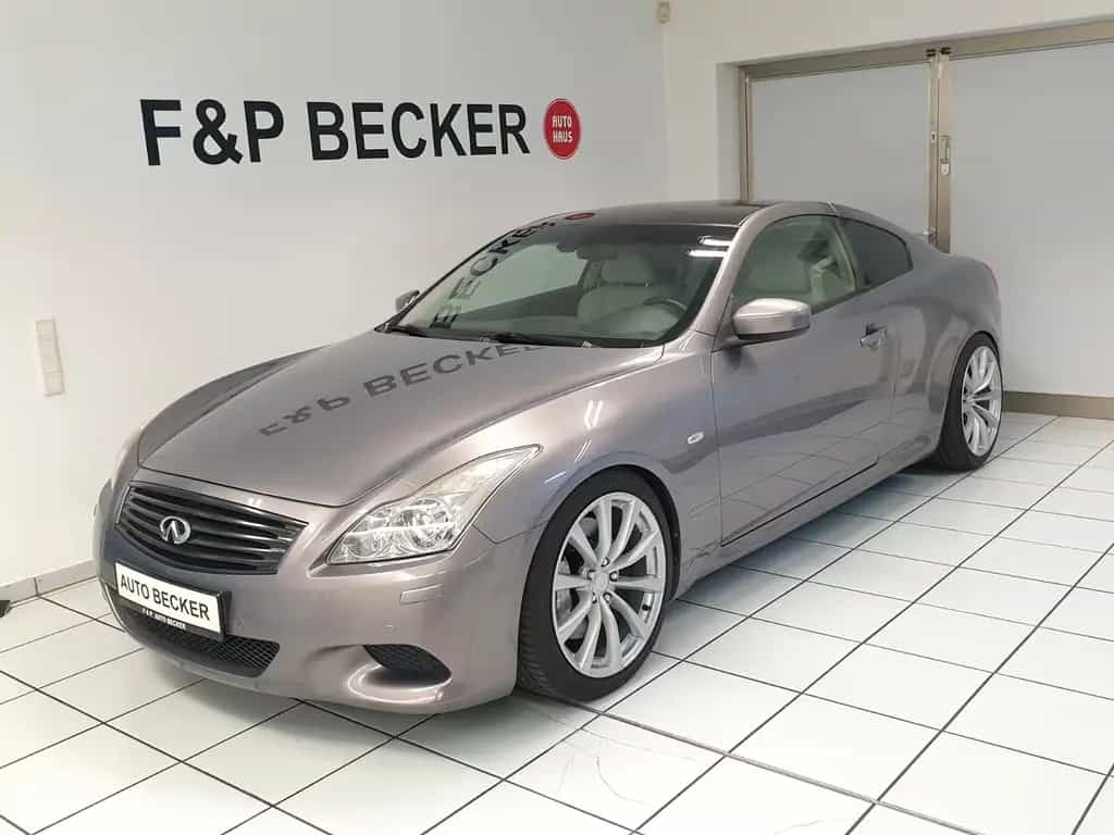 Infiniti G37 3,7 V6 Automatik Leder Navi Xenon K.Less 09/2011-photo-0