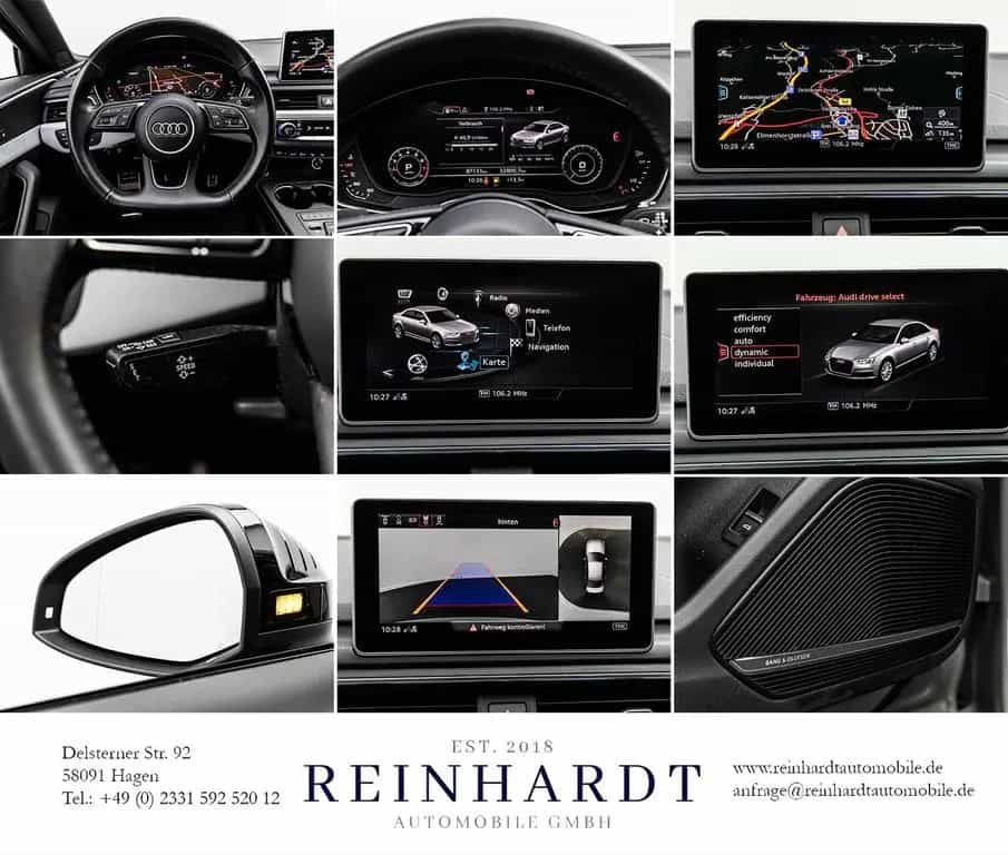 Audi A4 LIMOUSINE 40TFSi S LINE/BLACK/B&O/eGSD/360° 05/2019-photo-24