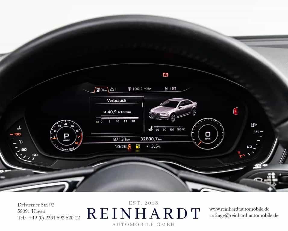 Audi A4 LIMOUSINE 40TFSi S LINE/BLACK/B&O/eGSD/360° 05/2019-photo-27