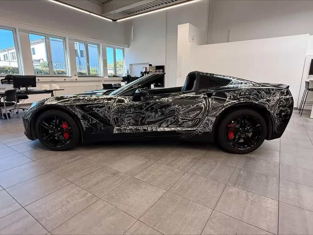 Corvette C7 6.2 V8 Stingray Targa*Bose*LEDER*KAMERA* 10/2017-photo-1